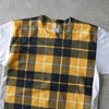 Comme des Garçons 黄/白格纹 T 恤