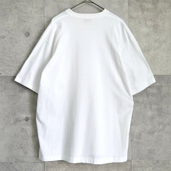 バレンシアガ ロゴ オーバーサイズ Tシャツ ホワイト - NEWSED