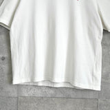アミパリ アミ パリス ハートロゴ オーバーサイズ Tシャツ ホワイト - NEWSED