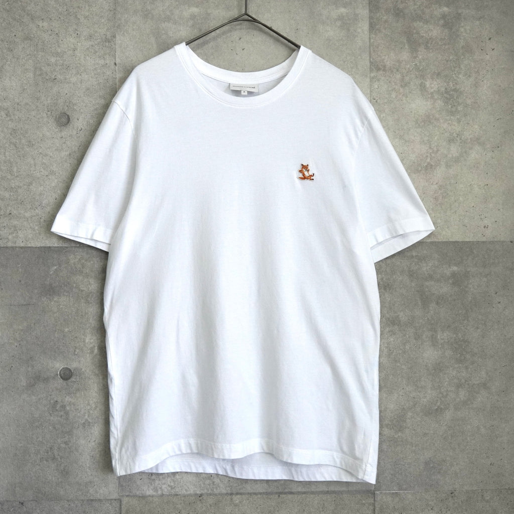 メゾンキツネ チラックスフォックス Tシャツ ホワイト