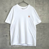 メゾンキツネ チラックスフォックス Tシャツ ホワイト - NEWSED