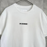 ジルサンダー ロゴ Tシャツ ホワイト - NEWSED