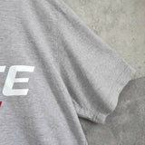 パレス プリント Tシャツ グレー - NEWSED