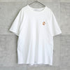 Maison Kitsune 白色和平狐狸标志T恤