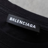 バレンシアガ ロゴ Tシャツ ブラック - NEWSED