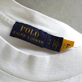 ポロ ラルフローレン ロゴ Tシャツ ホワイト - NEWSED