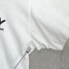 プレイ コムデギャルソン ロゴ Tシャツ ホワイト レディース