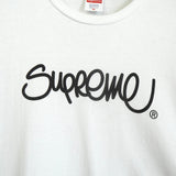 シュプリーム ロゴ Tシャツ ホワイト - NEWSED