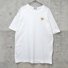 プレイ コムデギャルソン ハートロゴ Tシャツ ホワイト