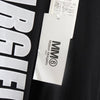 MM6 Maison Margiela 徽标 T 恤，黑色，未使用，带标签