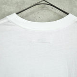 エムエムシックス メゾン マルジェラ ロゴ オーバーサイズ Tシャツ ホワイト - NEWSED