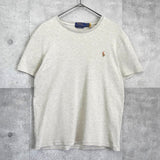 ポロラルフローレン スモールポニー ロゴ Tシャツ グレージュ - NEWSED