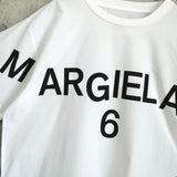 エムエムシックス ロゴ Tシャツ ホワイト - NEWSED