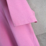 アミパリ アミパリス ハートロゴ オーバーサイズ Tシャツ ピンク - NEWSED