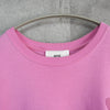 アミパリ アミパリス ハートロゴ オーバーサイズ Tシャツ ピンク