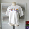 Polo Ralph Lauren 徽标 T 恤白色