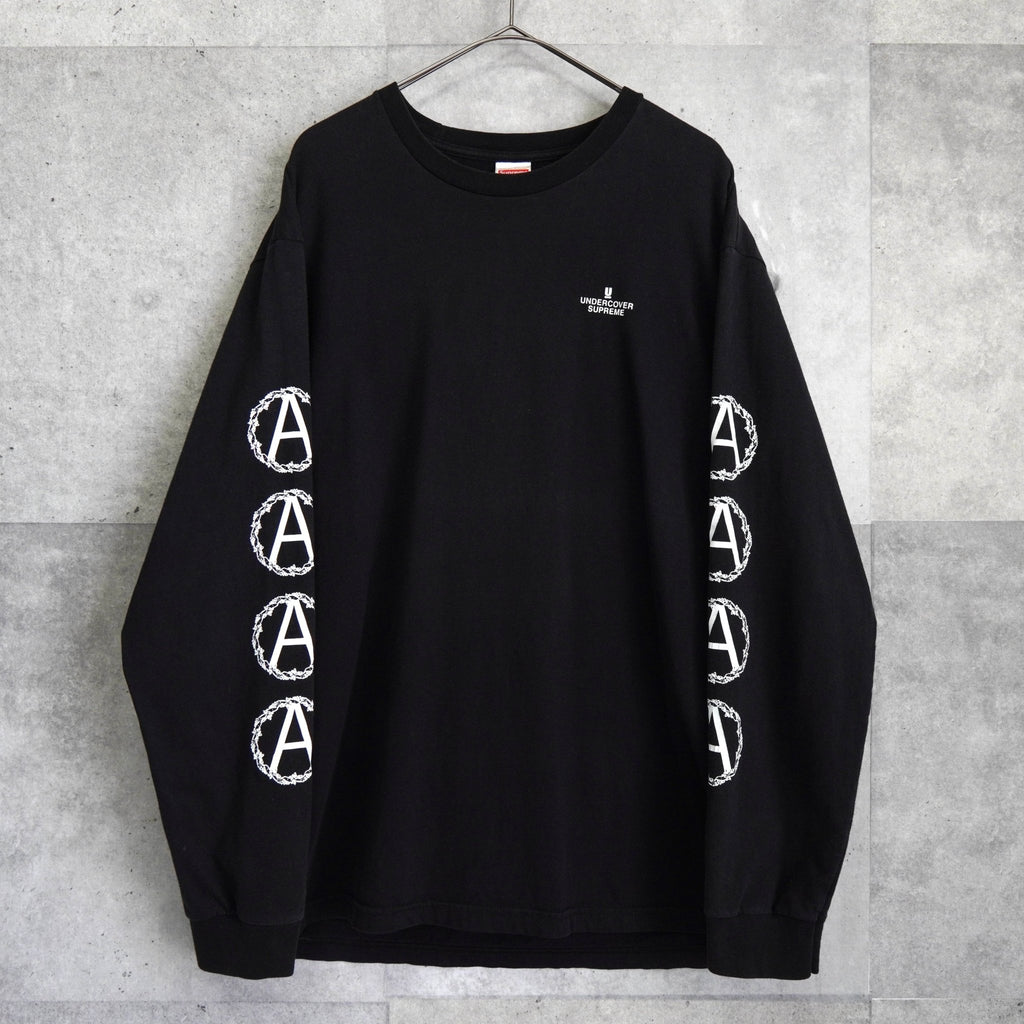 Supreme x Undercover Sleeve Print Long T-Shirt in Black