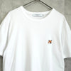 Maison Kitsune 狐狸头 T 恤 白色