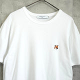 メゾンキツネ フォックスヘッド Tシャツ ホワイト - NEWSED