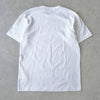 Play Comme des Garçons 白色心形徽标 T 恤
