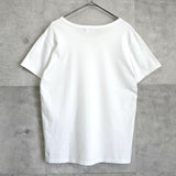 フレッドペリー ビッグロゴ ドット柄 Tシャツ ホワイト - NEWSED