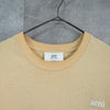 Ami Paris Ami Paris 徽标 T 恤黄色