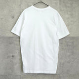 コム デ ギャルソン シャツ ロゴ Tシャツ ホワイト - NEWSED