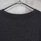 アミパリ アミパリス ハートロゴ ワッペン オーバーサイズ Tシャツチャコールグレー - NEWSED