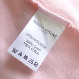 メゾン キツネ プリント Tシャツ ピンク - NEWSED