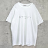 Givenchy 白色金属徽标 T 恤