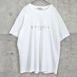 ジバンシィ メタリックロゴ Tシャツ ホワイト - NEWSED