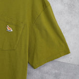 メゾンキツネ ダブルフォックス ポケット Tシャツ オリーブ - NEWSED