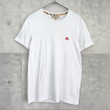 バーバリー ロンドン イングランド ホースロゴ Tシャツ ホワイト メンズ - NEWSED