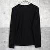 プレイ コムデギャルソン ハートロゴ ロンT ブラック