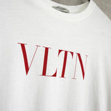 ヴァレンティノ ロゴ Tシャツ ホワイト - NEWSED