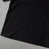 バレンシアガ ロゴ 両面プリント Tシャツ ブラック