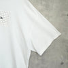 エムエムシックス メゾン マルジェラ ロゴプリント オーバーサイズ Tシャツ ホワイト