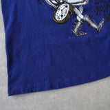 ステューシー ロゴ プリント Tシャツ ブルー - NEWSED