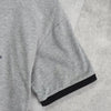 Adidas Performance Logo Ringer T恤（灰色/黑色）