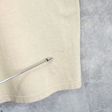 アミパリ アミ パリス ハートロゴ Tシャツ ベージュ - NEWSED