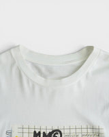 エムエムシックス メゾン マルジェラ オーバーサイズ Tシャツ ホワイト メンズ レディース - NEWSED
