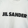 Jil Sander 徽标 T 恤白色