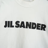 ジルサンダー ロゴ Tシャツ ホワイト - NEWSED