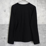 プレイ コムデギャルソン ハートロゴ ロンT ブラック - NEWSED