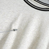 メゾン マルジェラ プレーン リンガー Tシャツ アイボリー / ブラック - NEWSED