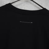 エムエムシックス メゾン マルジェラ ロゴ Tシャツ ブラック タグ付き未使用品 - NEWSED