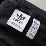 アディダス トレフォイルロゴ Tシャツ ブラック - NEWSED