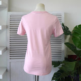 メゾン キツネ プリント Tシャツ ピンク - NEWSED