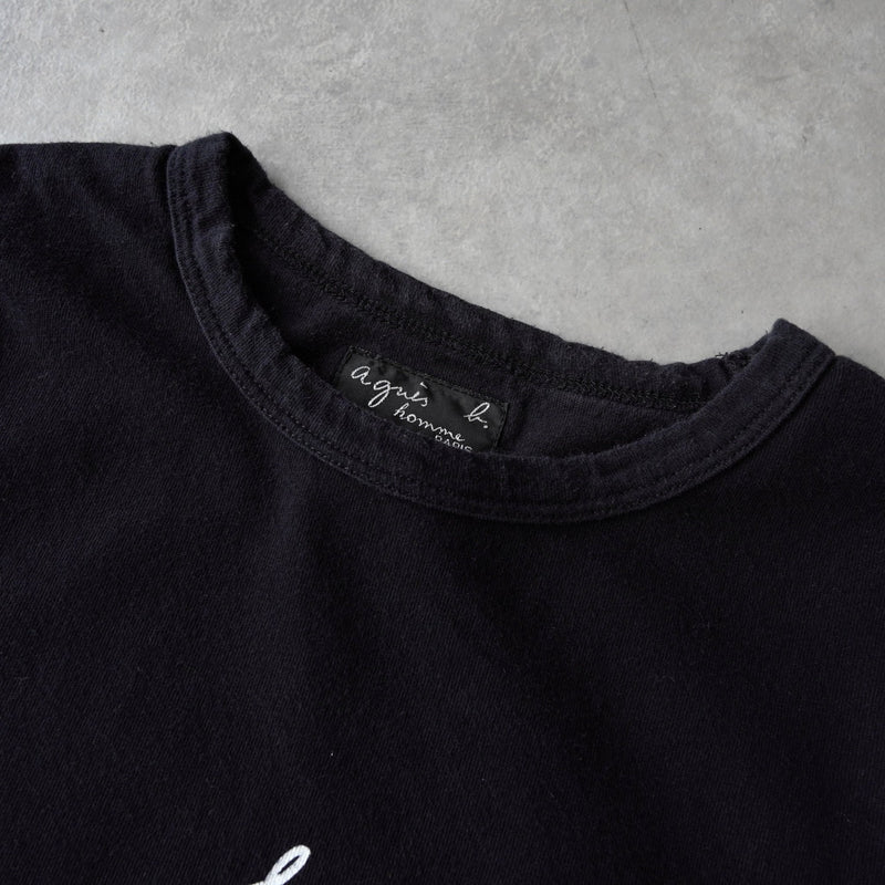 アニエスベー ロゴ Tシャツ ブラック レディース - NEWSED