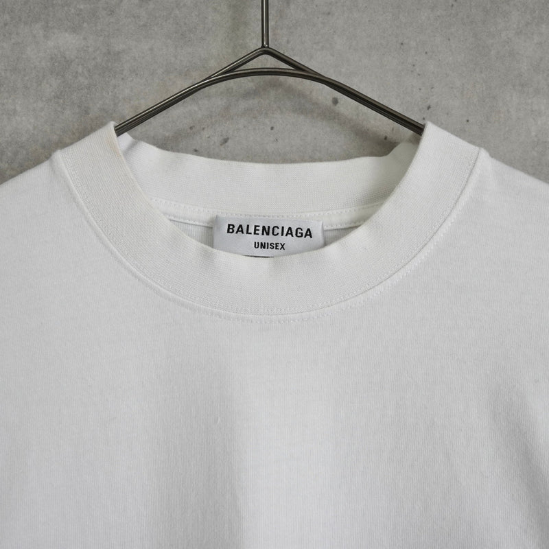 バレンシアガ ロゴ Tシャツ ホワイト レディース - NEWSED